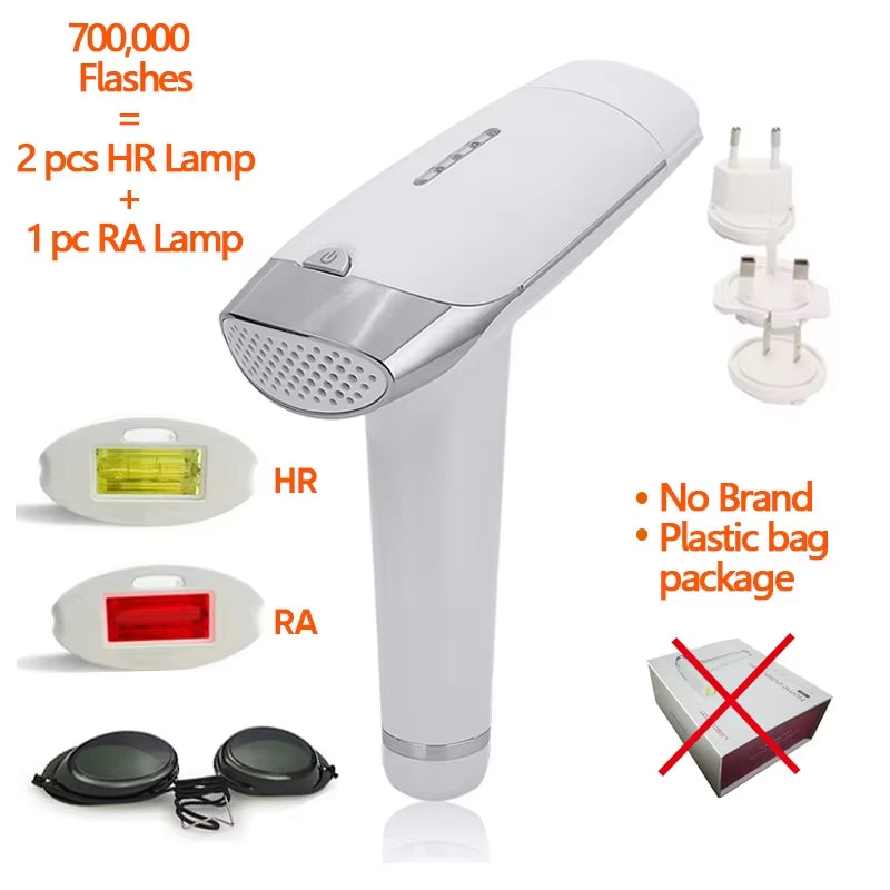 2In1 IPL Laser Hair Removal Machine Laser Epilator Hair Removal Permanent Bikini Trimmer Electric Depilador a Laser