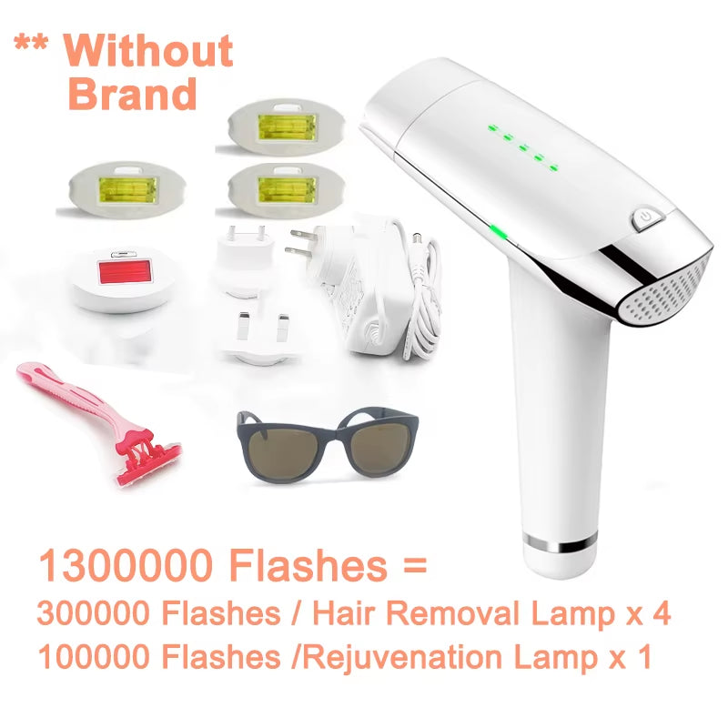 2In1 IPL Laser Hair Removal Machine Laser Epilator Hair Removal Permanent Bikini Trimmer Electric Depilador a Laser