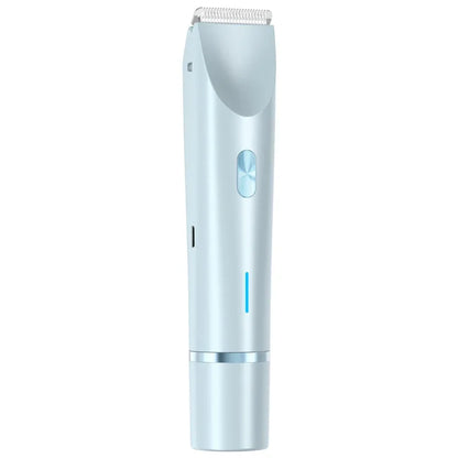 Dual Head Hair Trimmer Women Electric Razors Rechargeable Wet Dry Painless Shaver Machine Hair Remover for Body Private Areas