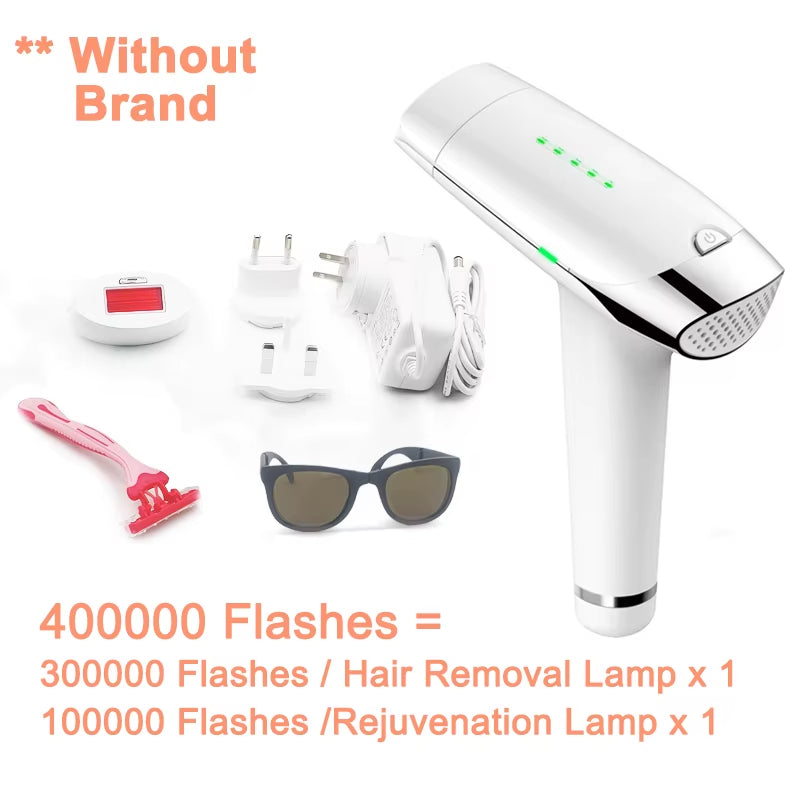 2In1 IPL Laser Hair Removal Machine Laser Epilator Hair Removal Permanent Bikini Trimmer Electric Depilador a Laser