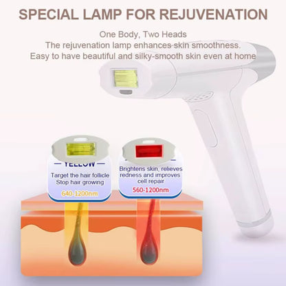 2In1 IPL Laser Hair Removal Machine Laser Epilator Hair Removal Permanent Bikini Trimmer Electric Depilador a Laser