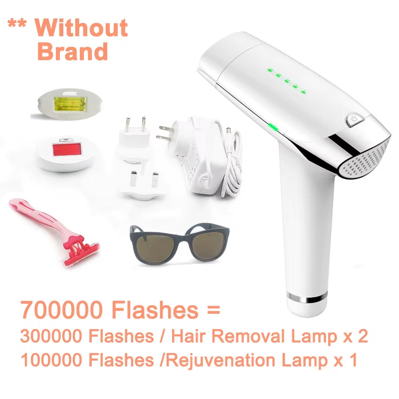2In1 IPL Laser Hair Removal Machine Laser Epilator Hair Removal Permanent Bikini Trimmer Electric Depilador a Laser